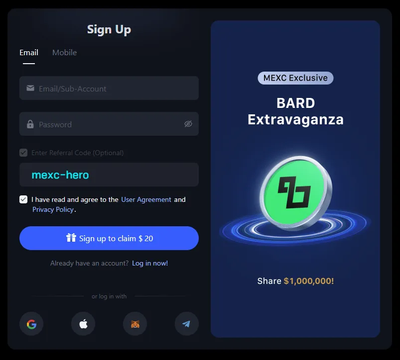 MEXC Trading — Spot & Futures